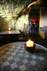 Image showing Estonia, Tallinn, Old Town. Cafe