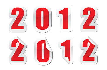 Image showing 2012 new year 