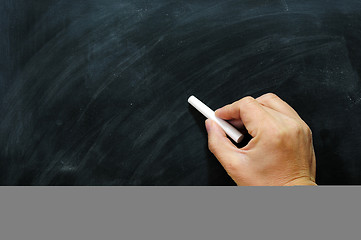 Image showing Blackboard / chalkboard