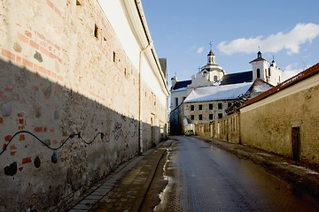 Image showing Vilnius old town street
