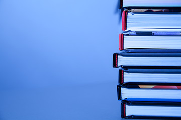 Image showing stack of books