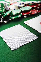 Image showing Blind card