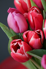 Image showing bouquet  of tulips 