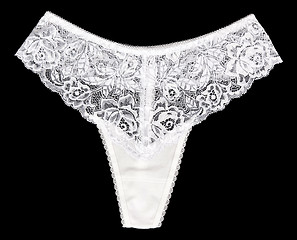 Image showing white women's underwear