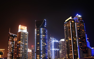 Image showing Dubai at Night