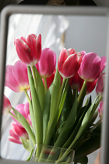 Image showing bouquet  of tulips 