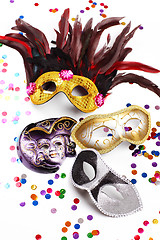 Image showing Carnival masks