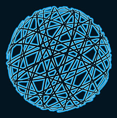 Image showing abstract sphere