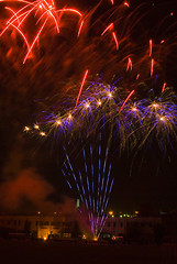 Image showing Fireworks flower