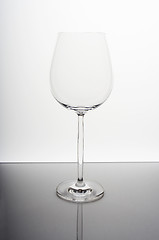 Image showing Empty wine glass