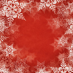 Image showing Red Christmas Background