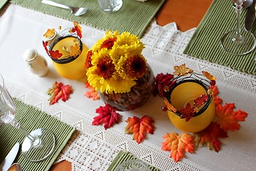 Image showing Autumn Centerpiece