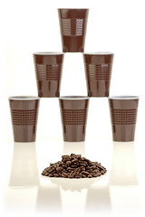 Image showing Beans and cups.