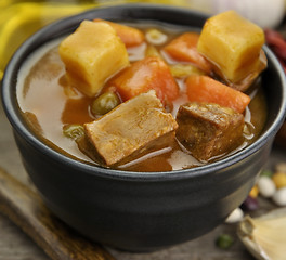 Image showing Beef Soup With Vegetables