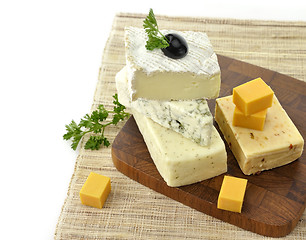 Image showing Assortment of Cheese