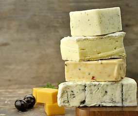 Image showing Cheese Assortment