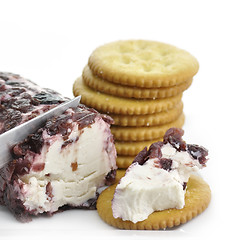 Image showing Cheese And Crackers
