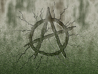 Image showing anarchy