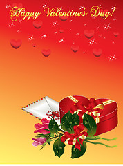 Image showing Valentines Day background