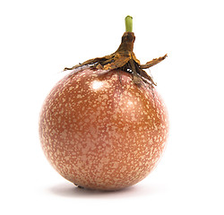 Image showing Passion fruit one a white background 