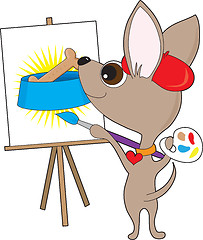 Image showing Chihuahua Artist