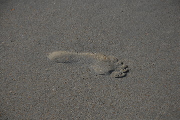 Image showing footprint