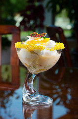 Image showing Ice cream dessert