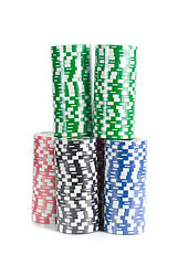 Image showing poker chips