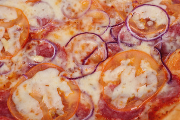 Image showing the pizza