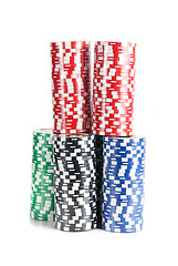 Image showing poker chips