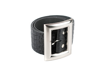 Image showing Men's leather belt