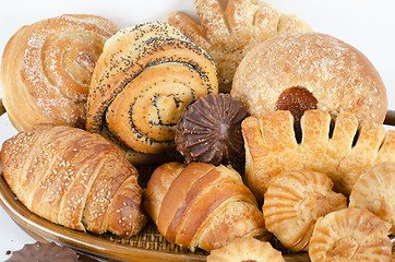 Image showing Bakery foodstuffs set