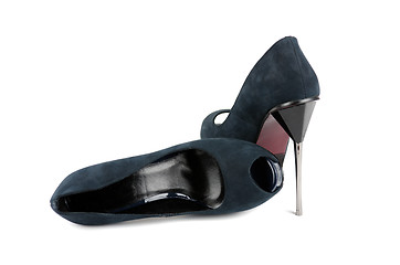 Image showing grey female shoes