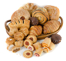 Image showing Bakery foodstuffs set