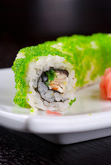 Image showing sushi rolls