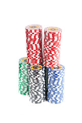 Image showing poker chips