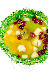 Image showing fruit jelly dessert