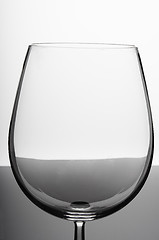 Image showing Empty wine glass