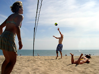 Image showing Beach Volleyball