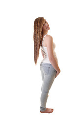 Image showing Girl in jeans.