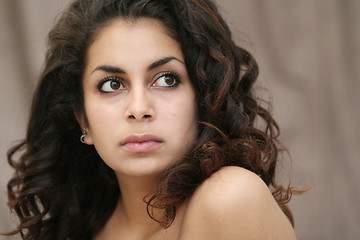 Image showing Beautiful middle eastern girl