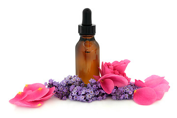 Image showing Rose and Lavender Therapy