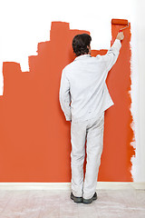Image showing Wall painter