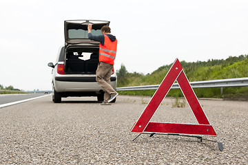 Image showing Car trouble