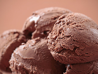 Image showing chocolate Ice cream