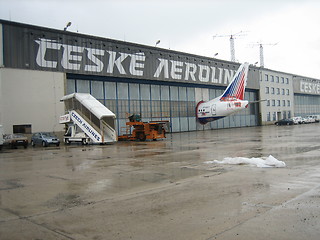 Image showing Short Hangar in Pragh