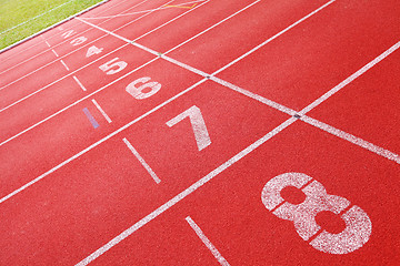 Image showing Running track