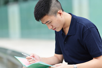 Image showing casual businessman