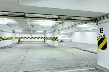 Image showing car park lot