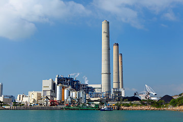 Image showing Coal fired electric power plant